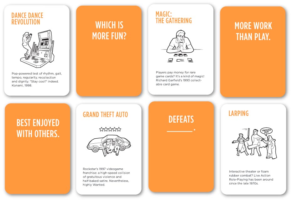 The Metagame: A card game for sharing opinions on almost everything.